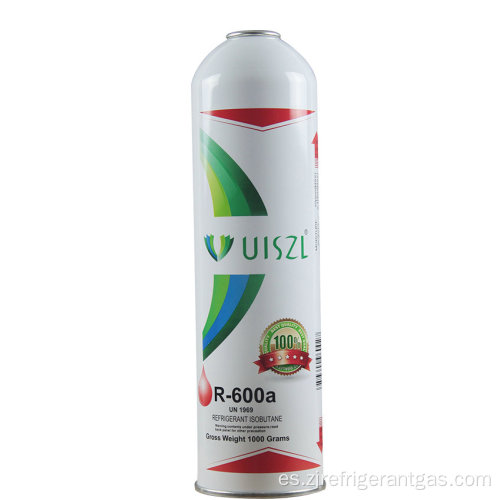 Isobutane R600A puede DOT